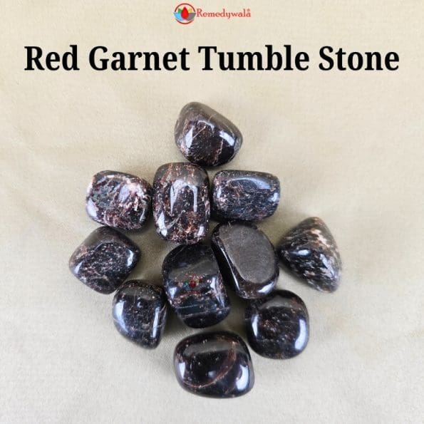 Red Garnet Tumble Stone - Image 4