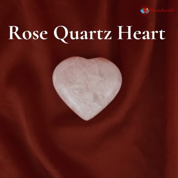 Rose Quartz Heart 5cm for Reiki Healing, Meditation - Image 2
