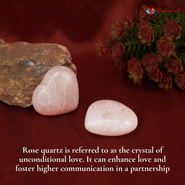 Rose Quartz Heart 5cm for Reiki Healing, Meditation - Image 4
