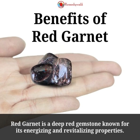 Red Garnet Tumble Stone - Image 5