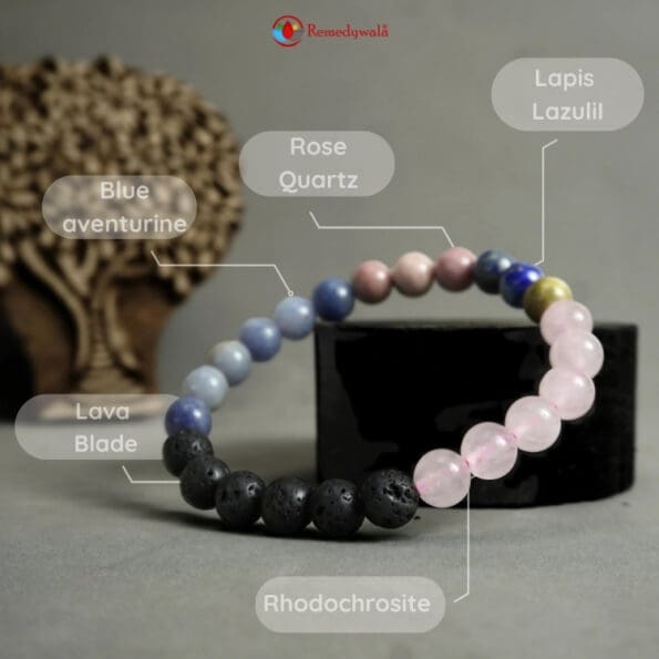 Migraine Relief Bracelet 8mm - Image 3