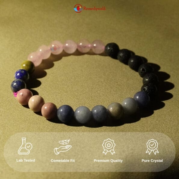 Migraine Relief Bracelet 8mm - Image 5