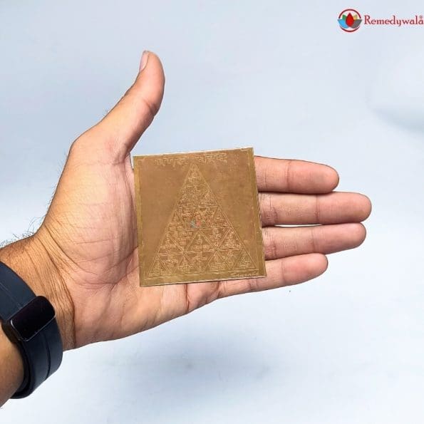 Shree Mangal Yantram (4.5 x 4cm approx) - Image 3
