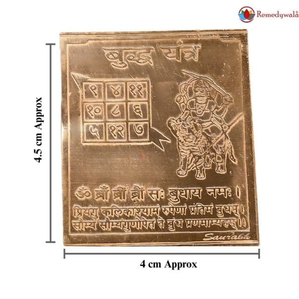 Buddh Yantra, Buddha Yantram (4.5 x 4cm approx) - Image 5