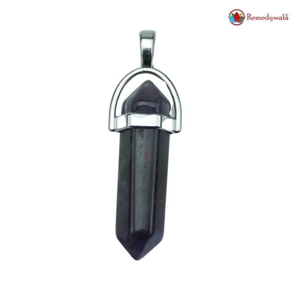 Amethyst Pencil Pendant - Remedywala - Image 3