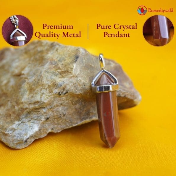 Carnelian Pencil Pendant - Remedywala - Image 5