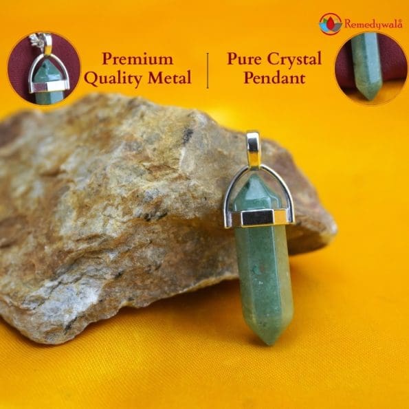Green Aventurine Pencil Pendant - Remedywala - Image 5