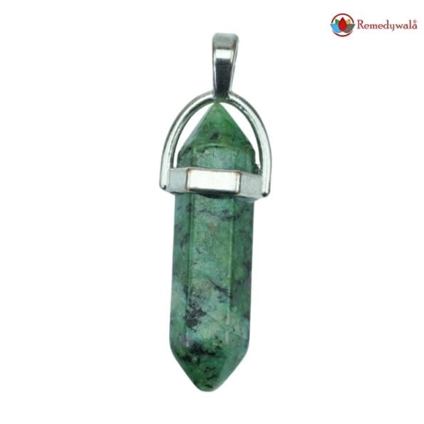 Ruby Zoisite Pencil Pendant - Remedywala - Image 7