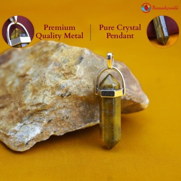 Tiger Eye Pencil Pendant - Remedywala - Image 5