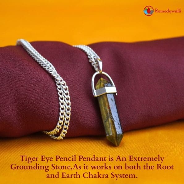 Tiger Eye Pencil Pendant - Remedywala - Image 4