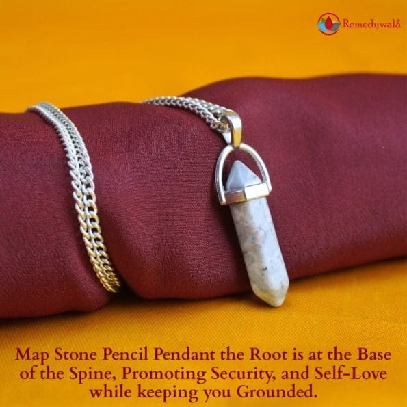 Map Stone Pencil Pendant - Remedywala - Image 4