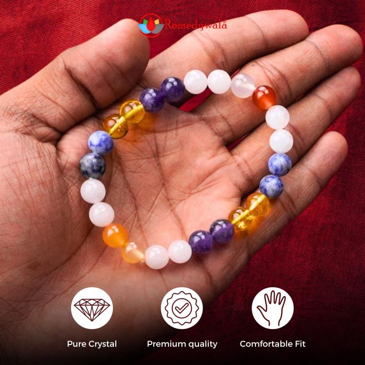 PMS PMT Crystal Bracelet Menstrual Problem Crystal