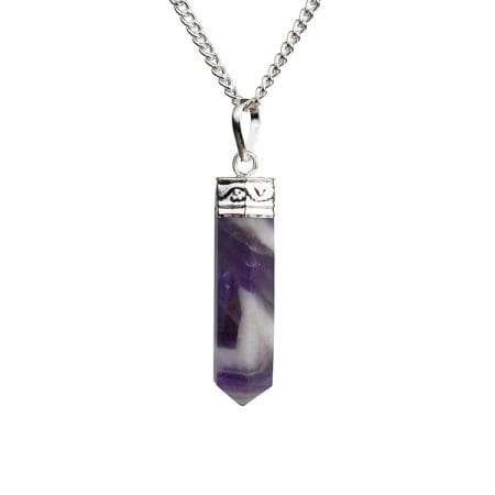 Amethyst Pencil Pendant