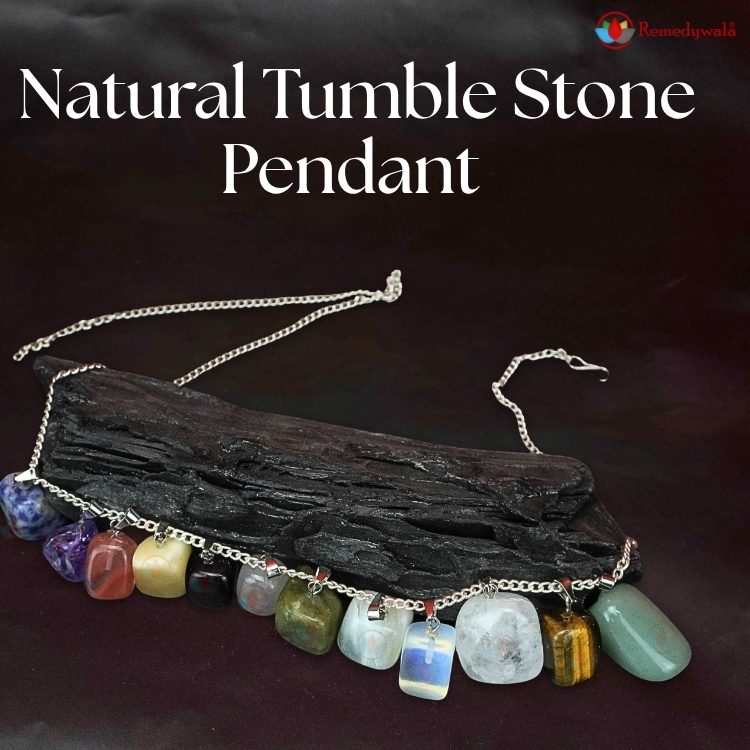 Natural Tumble Stone Pendant Set of 12 - Image 2