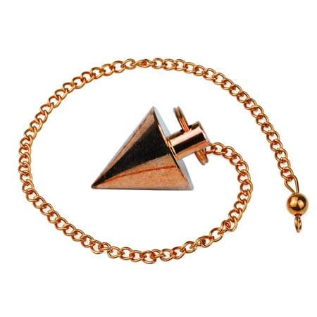 Bronze Round Cone Metal Pendulm