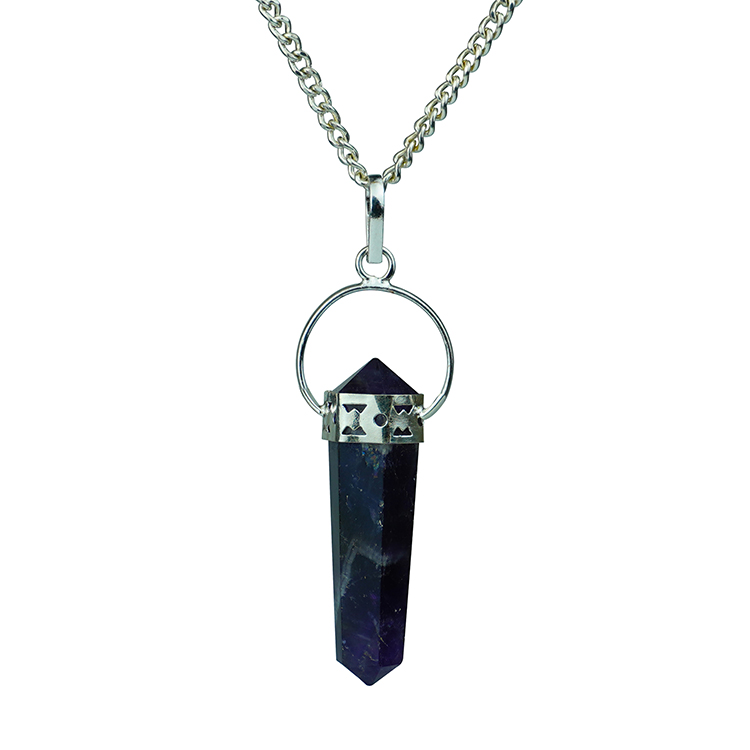 Amethyst Double Terminated Pendant