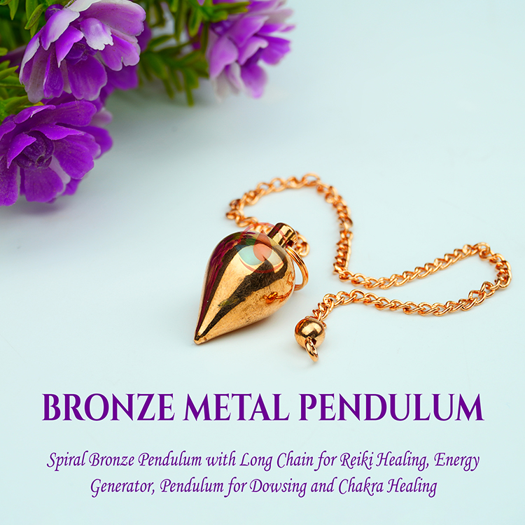 Energized Bronze Drop Pendulum