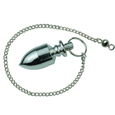 Energized Silver Metal Divine Directional Pendulum