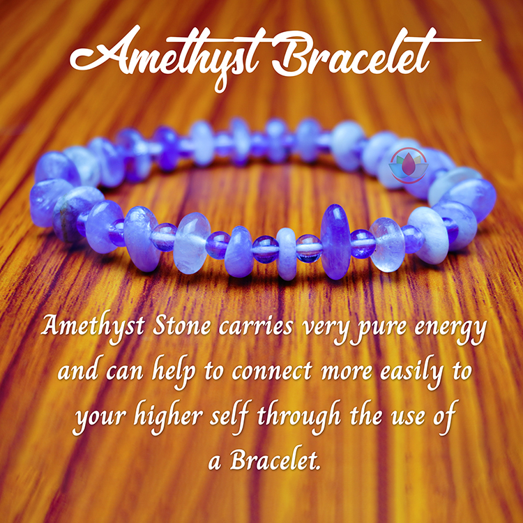 Amethyst Wati Bracelet 4 mm - Remedywala - Image 4