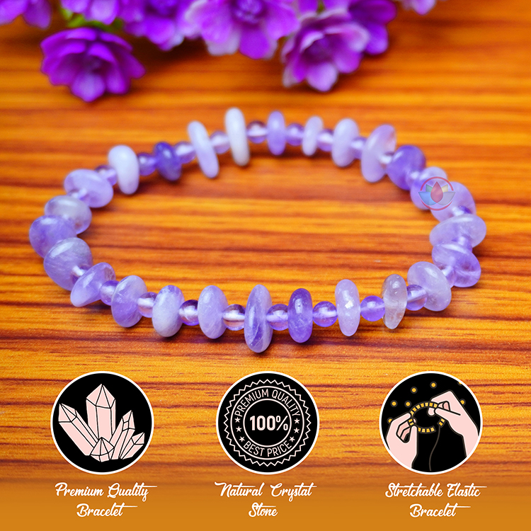 Amethyst Wati Bracelet 4 mm - Remedywala - Image 5