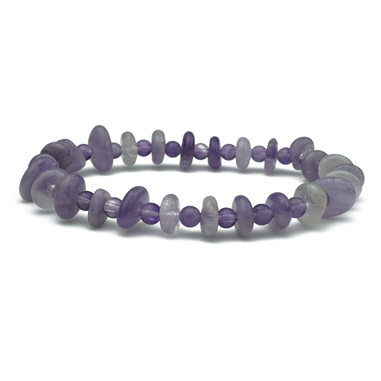 Amethyst Wati Bracelet 4 mm - Remedywala
