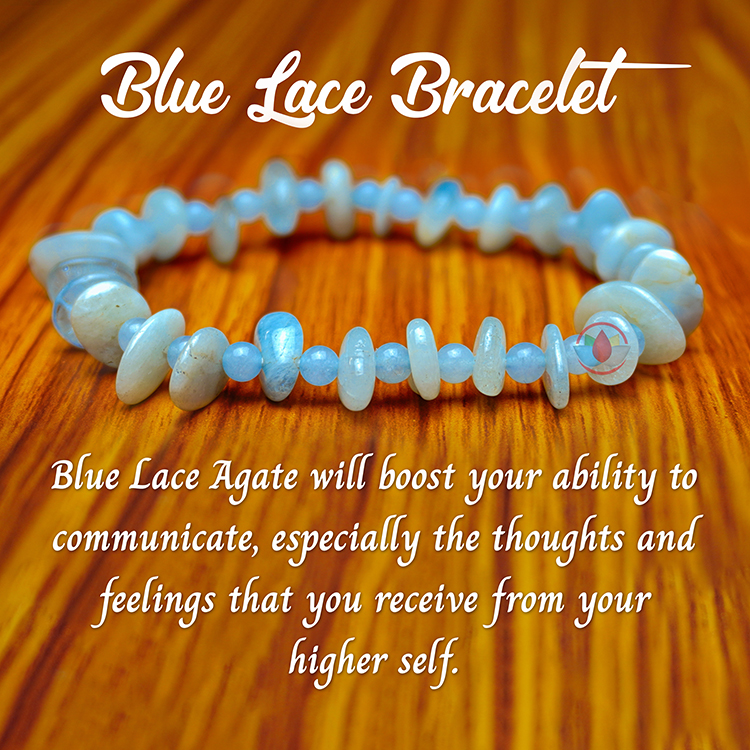 Blue Lace Wati Bracelet 4 mm - Remedywala - Image 4