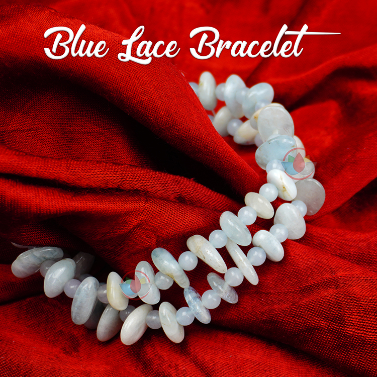 Blue Lace Wati Bracelet 4 mm - Remedywala - Image 3