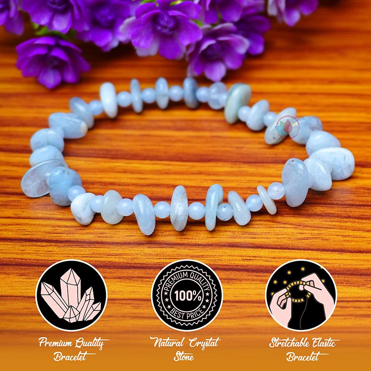 Blue Lace Wati Bracelet 4 mm - Remedywala - Image 5