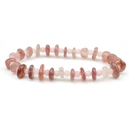Cherry Quartz Wati Bracelet 4 mm- Remedywala
