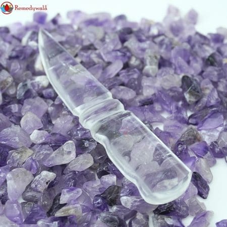 Clear Quartz Crystal Knife