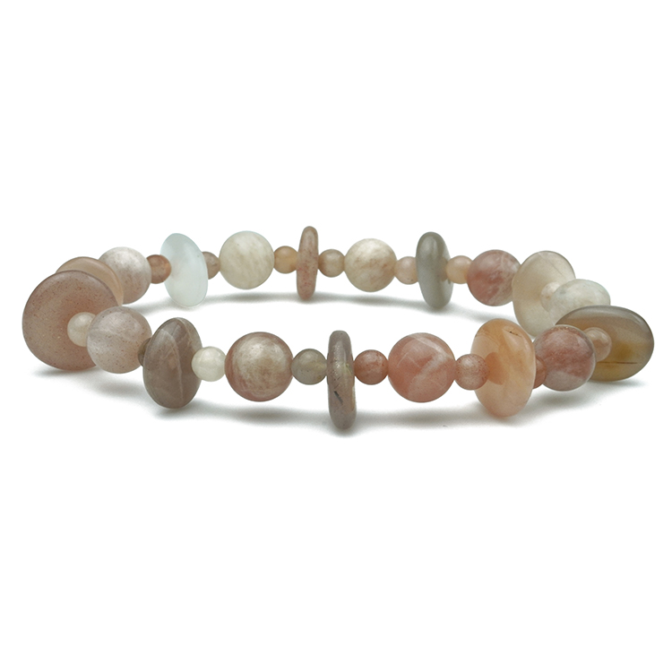 Multicolor Moonstone Wati Bracelet - Remedywala