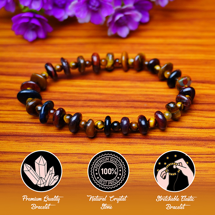 Tiger Eye Wati Bracelet 4 mm - Remedywala - Image 5