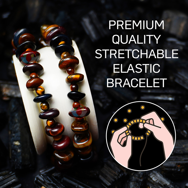 Tiger Eye Wati Bracelet 4 mm - Remedywala - Image 2