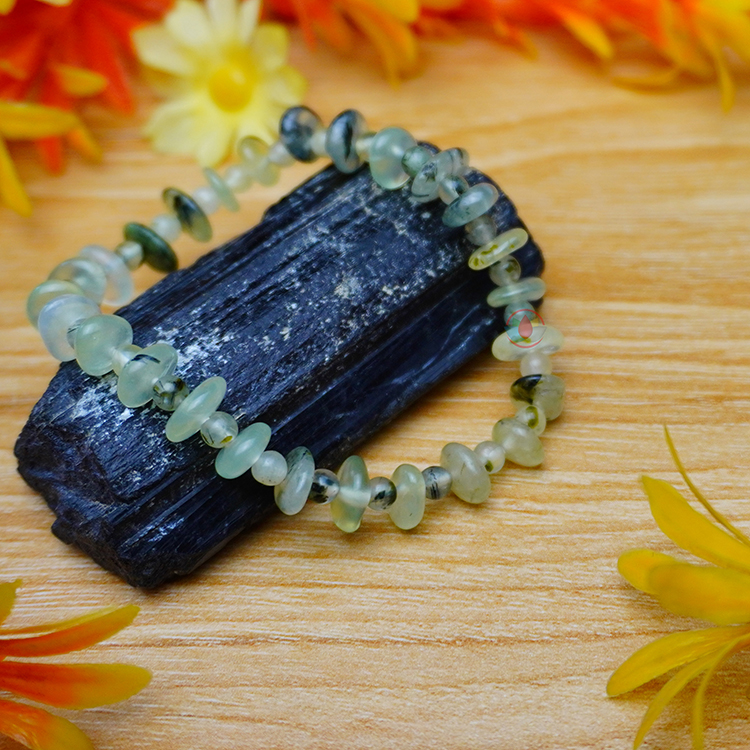 Prehnite Wati Bracelet 4 mm - Remedywala - Image 6