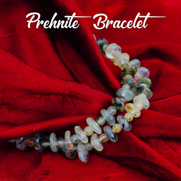 Prehnite Wati Bracelet 4 mm - Remedywala - Image 3
