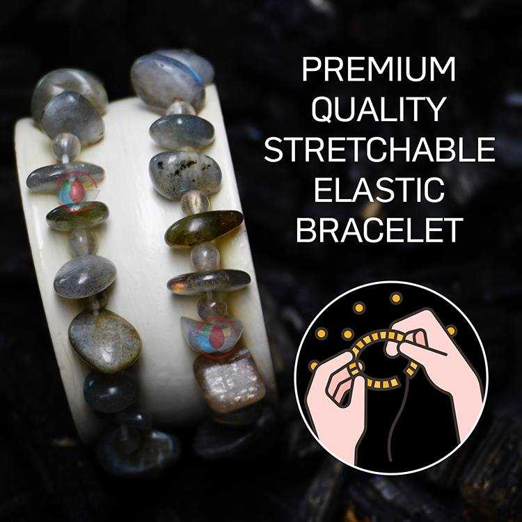 Prehnite Wati Bracelet 4 mm - Remedywala - Image 2