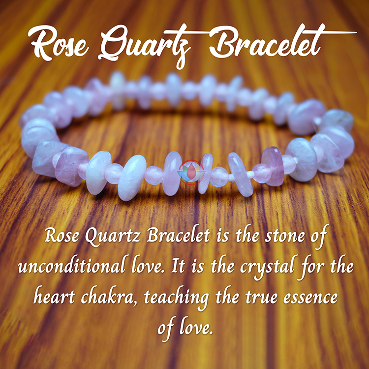 Rose Quartz Wati Bracelet 4 mm - Remedywala - Image 4