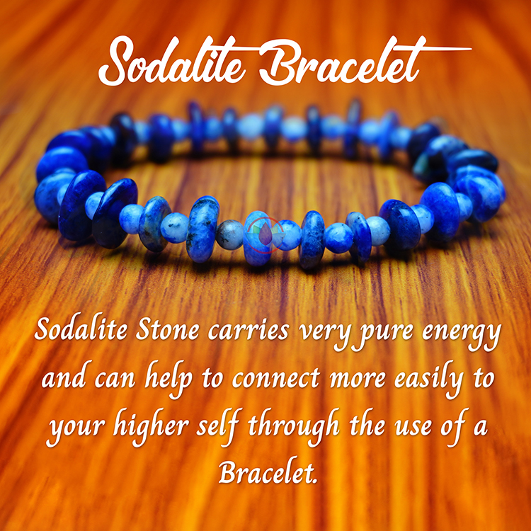 Sodalite Wati Bracelet 4 mm - Remedywala - Image 4