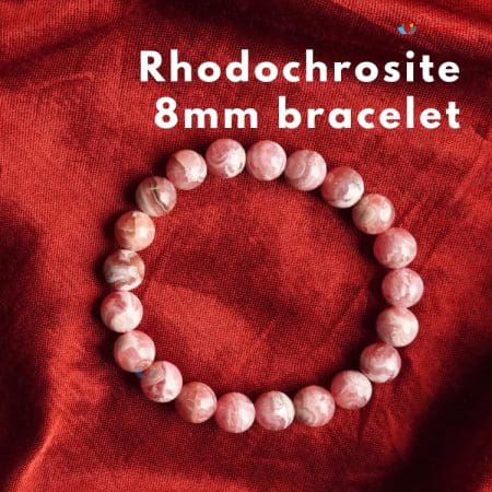 Rhodochrosite 8mm bracelet