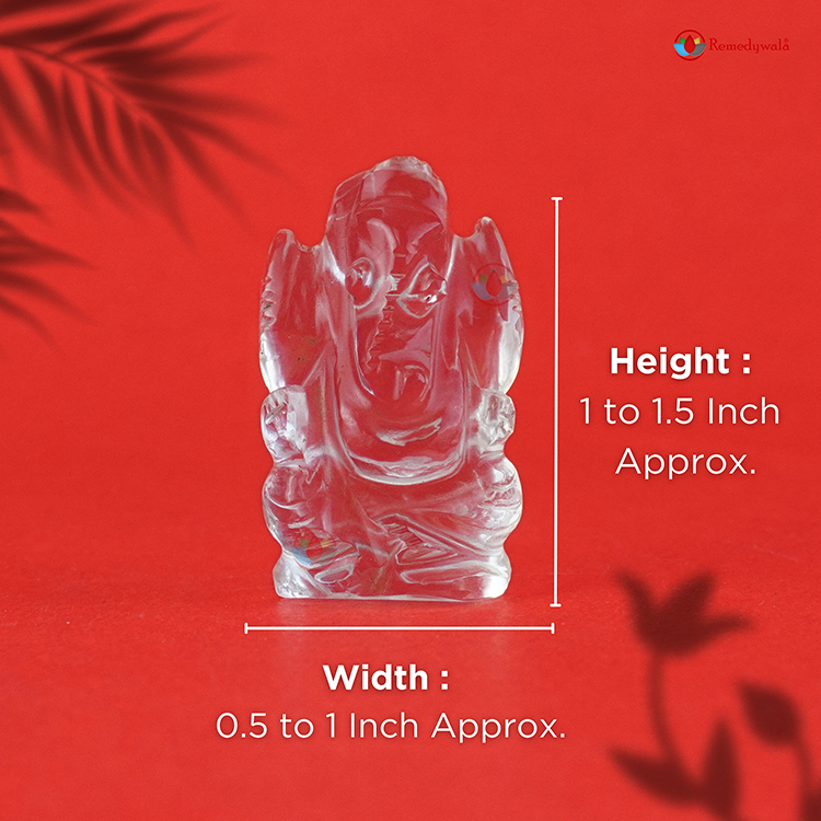 Clear Quartz Ganesha