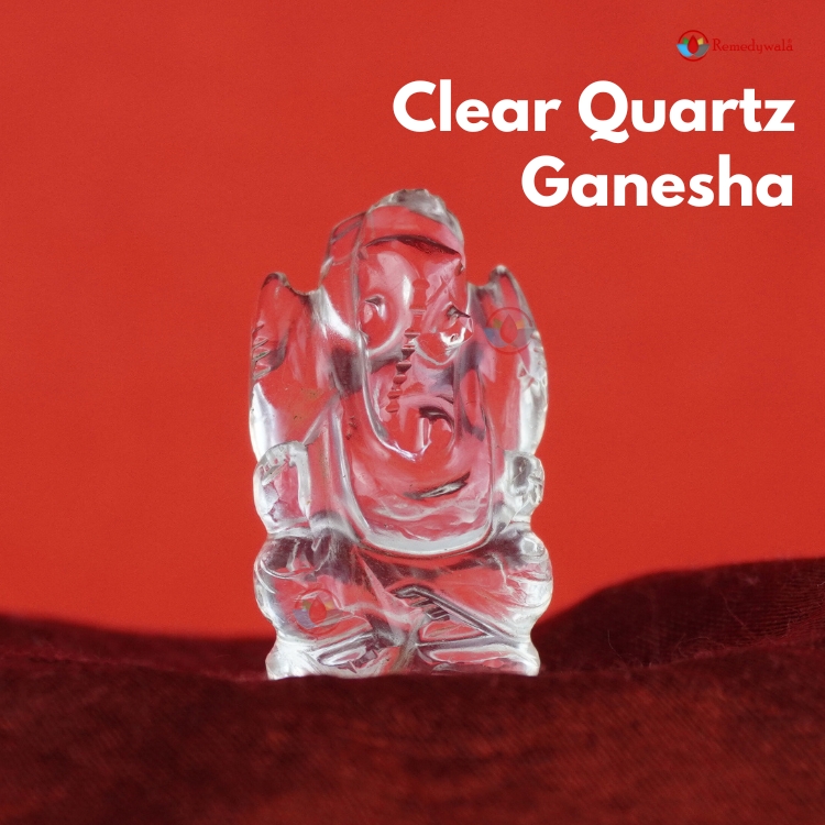 Clear Quartz Ganesha