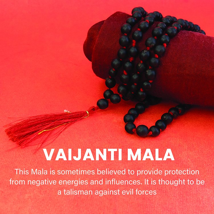 Black Vaijayanti Mala