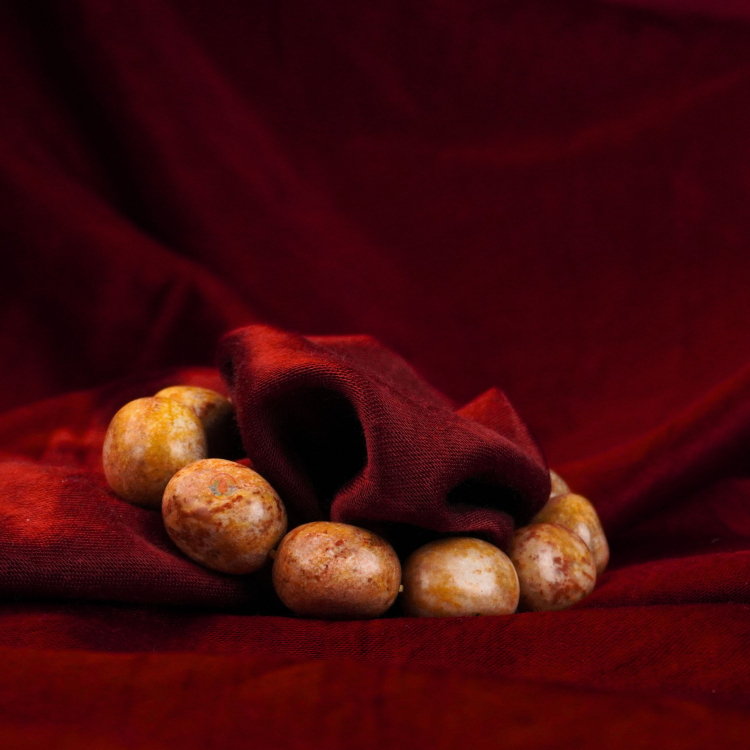 Crazy Lace Agate Tumble Bracelet