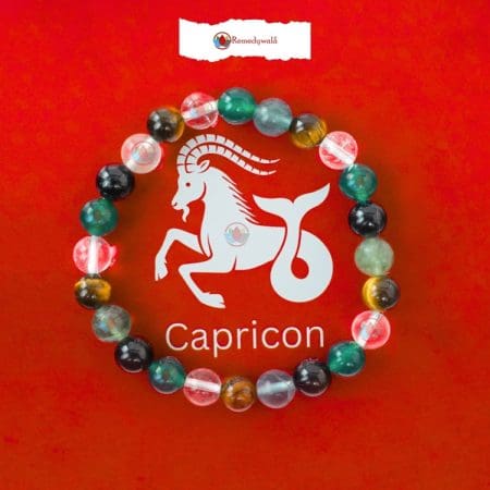 Capricorn Zodiac Crystal Bracelet