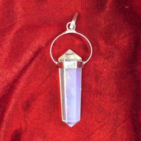 Opalite Double Terminated Pendant