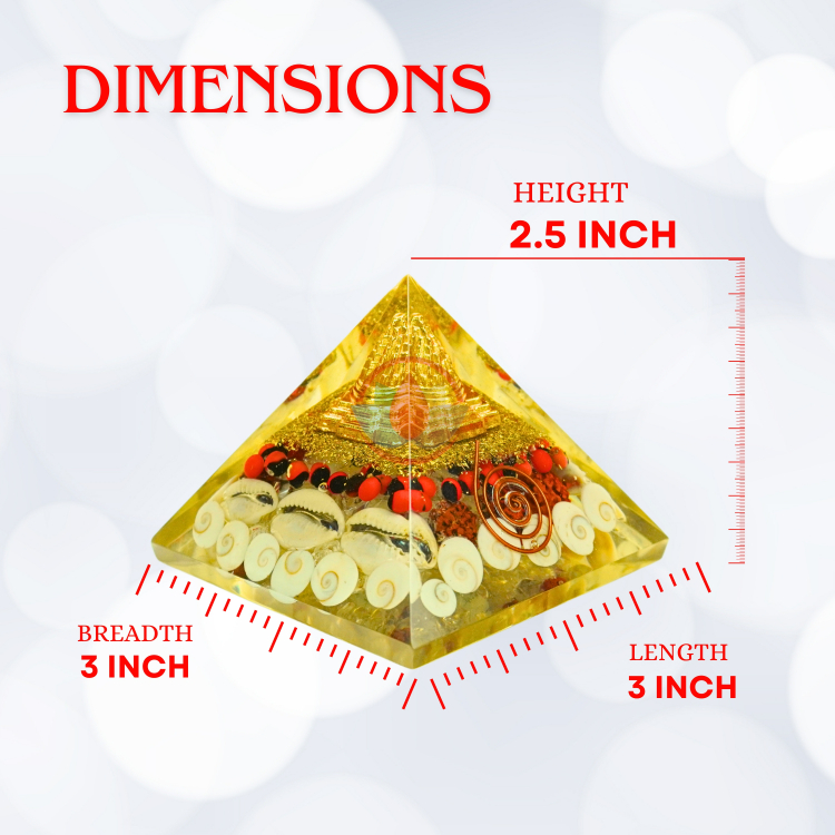 Laxmi Orgone Pyramid For Wealth