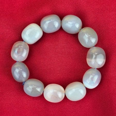 Chalcedony Tumble Bracelet