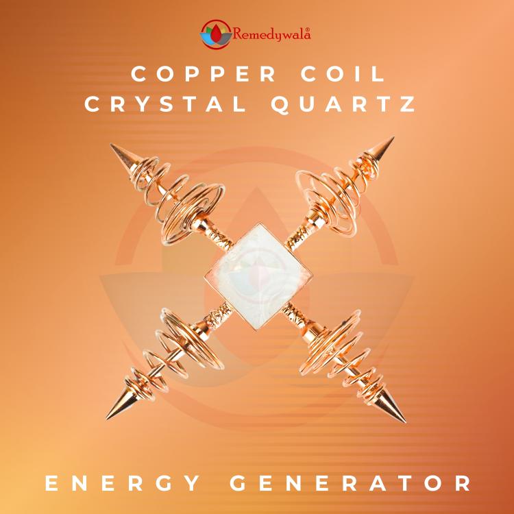 Clear Quartz Pyramid Energy Generator