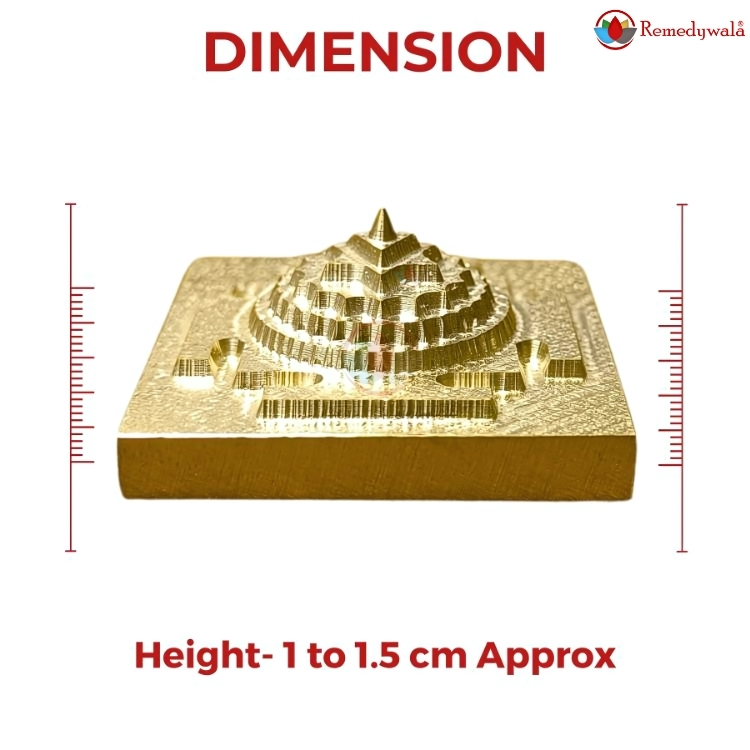 Panchdhatu Shree Durga Navarna Yantra - Image 7