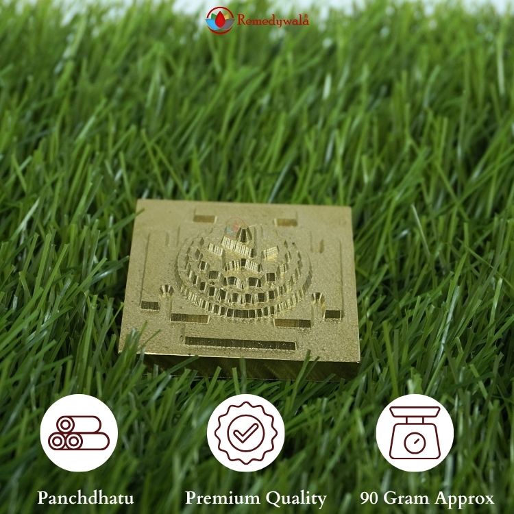 Panchdhatu Shree Durga Navarna Yantra - Image 6